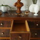 Commode art déco en palissandre et acajou