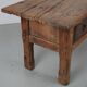 Antique Spanish Rustic Farmhouse Chestnut Side Table / Console, 18th Century