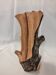 Trompe l'oeil vase signed Cerat