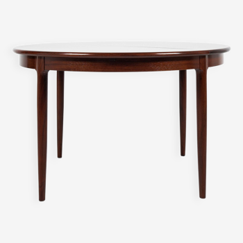 Table à manger ronde danoise vintage en palissandre par Niels Otto Møller 1960