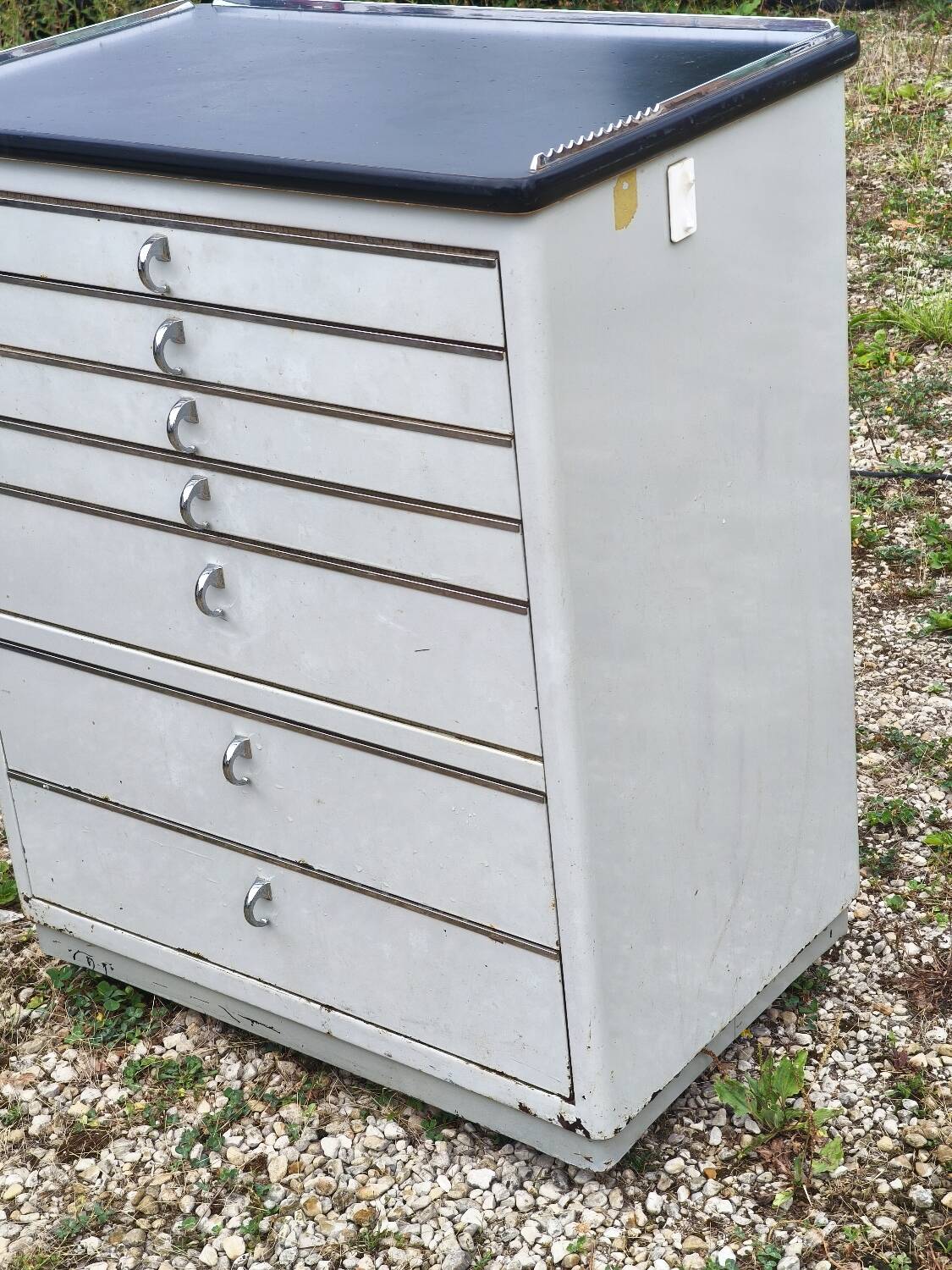 Antique dentist's cabinet