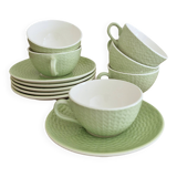 Lot of 6 Digoin coffee cups