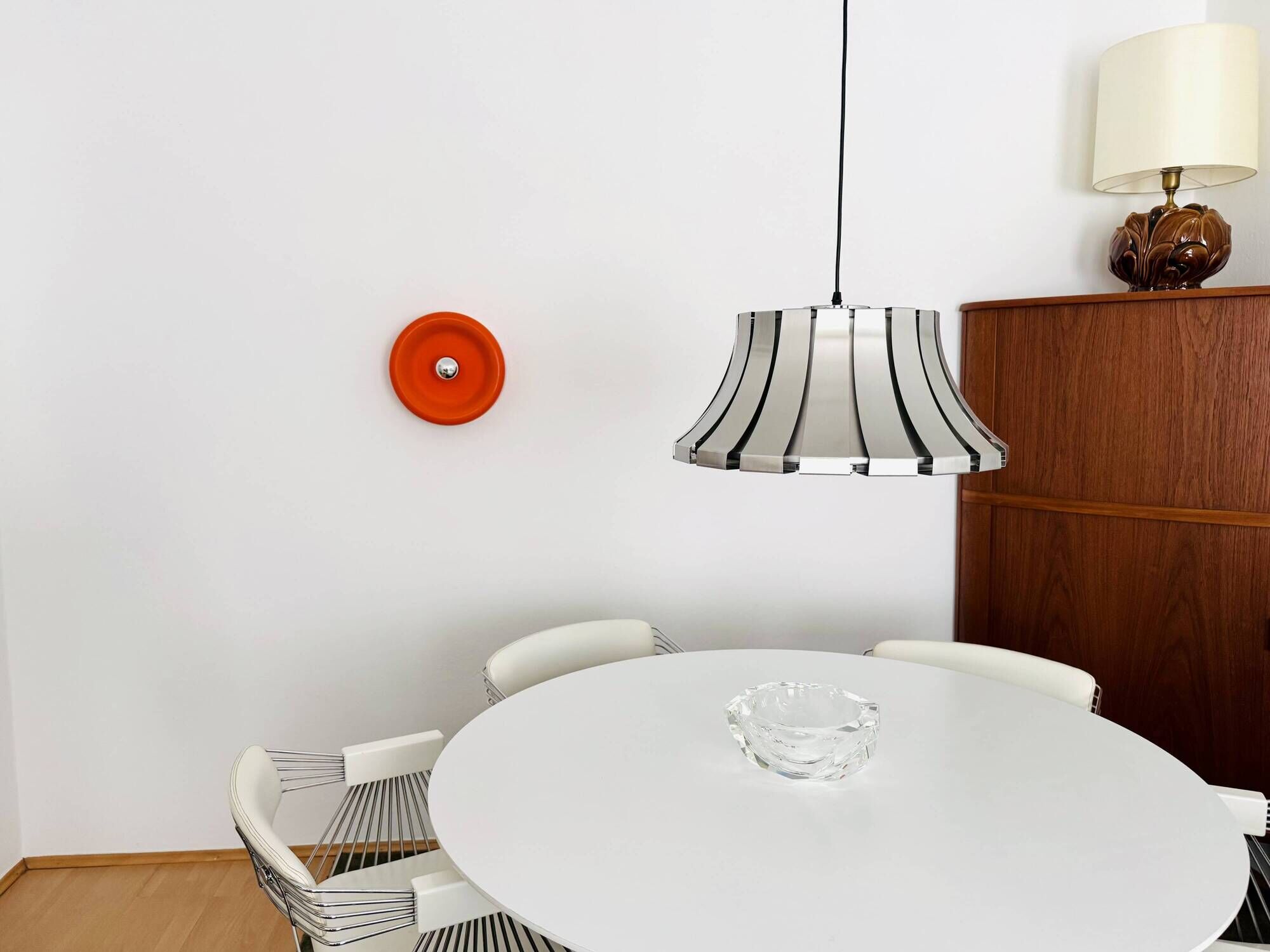 1970s XL Ufo Wall or Ceiling Lamp from Staff
