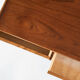 Danish highboard in teak with 2 sliding doors
