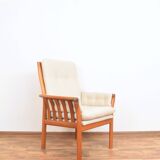 Fauteuils Mid-Century en Teck, Danemark, 1970s, Set de 2