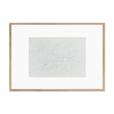 Drawing 21X29.7 made and signed by the Italian artist Maria Chiara Re. 2022.
