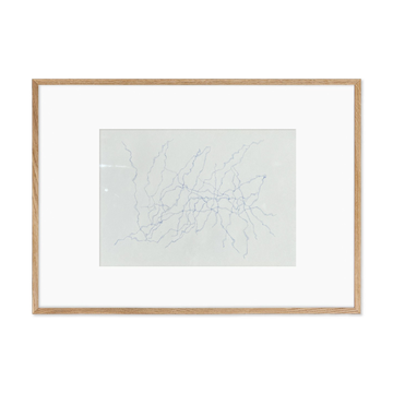 Drawing 21X29.7 made and signed by the Italian artist Maria Chiara Re. 2022.