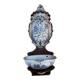 Antique wall fountain in faience – Creil & Montereau – 19th century