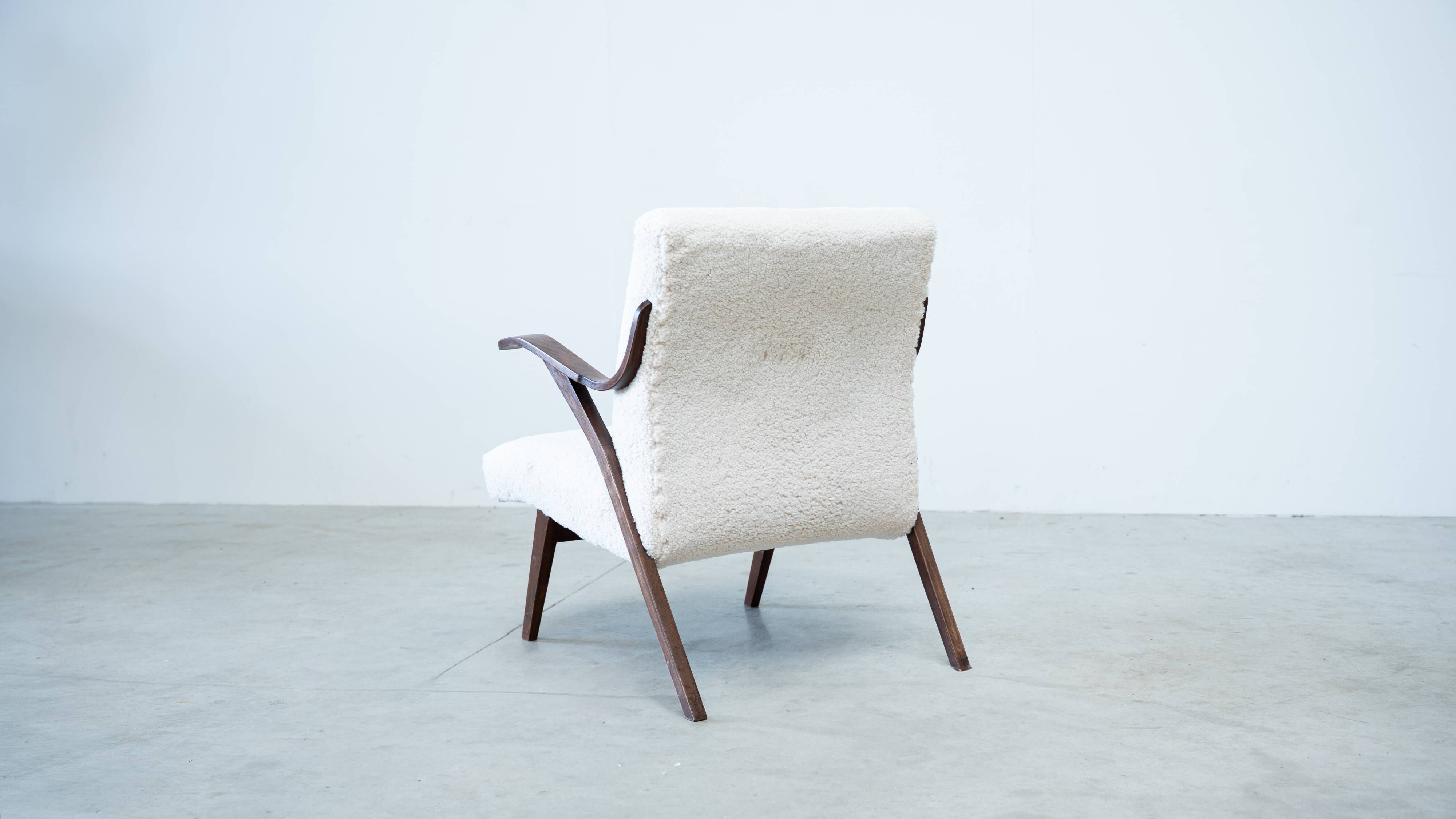 Set of two elegant lounge chairs
