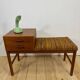 Teak telephone bench, Denmark 1960