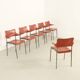 Set of six Kumo chairs by Toshiyuki Kita for Casas, Spain, 1989