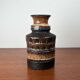 Ceramic vase from the Danish modern mid-century studio, 1960s.