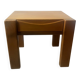Elm bedside table in the Maison Regain style.