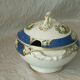 PORCELAIN SAUSAGE BY WILTON WARE DECOR A L'OISEAU