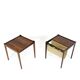 Pair Retro Vintage Danish Bedside Side Lamp Coffee Tables Mid Century 1960s 70s
