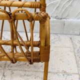 Bamboo Magazine Rack