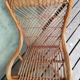 Rattan armchair