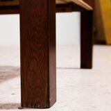 MK11213 Three-seater rosewood sofa