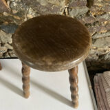 Tripod wooden stool