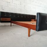 Lit scandinave en palissandre