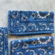 Set of 6 vintage printed towels