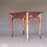 Thonet side table no. 222 with palmettes, circa 1910