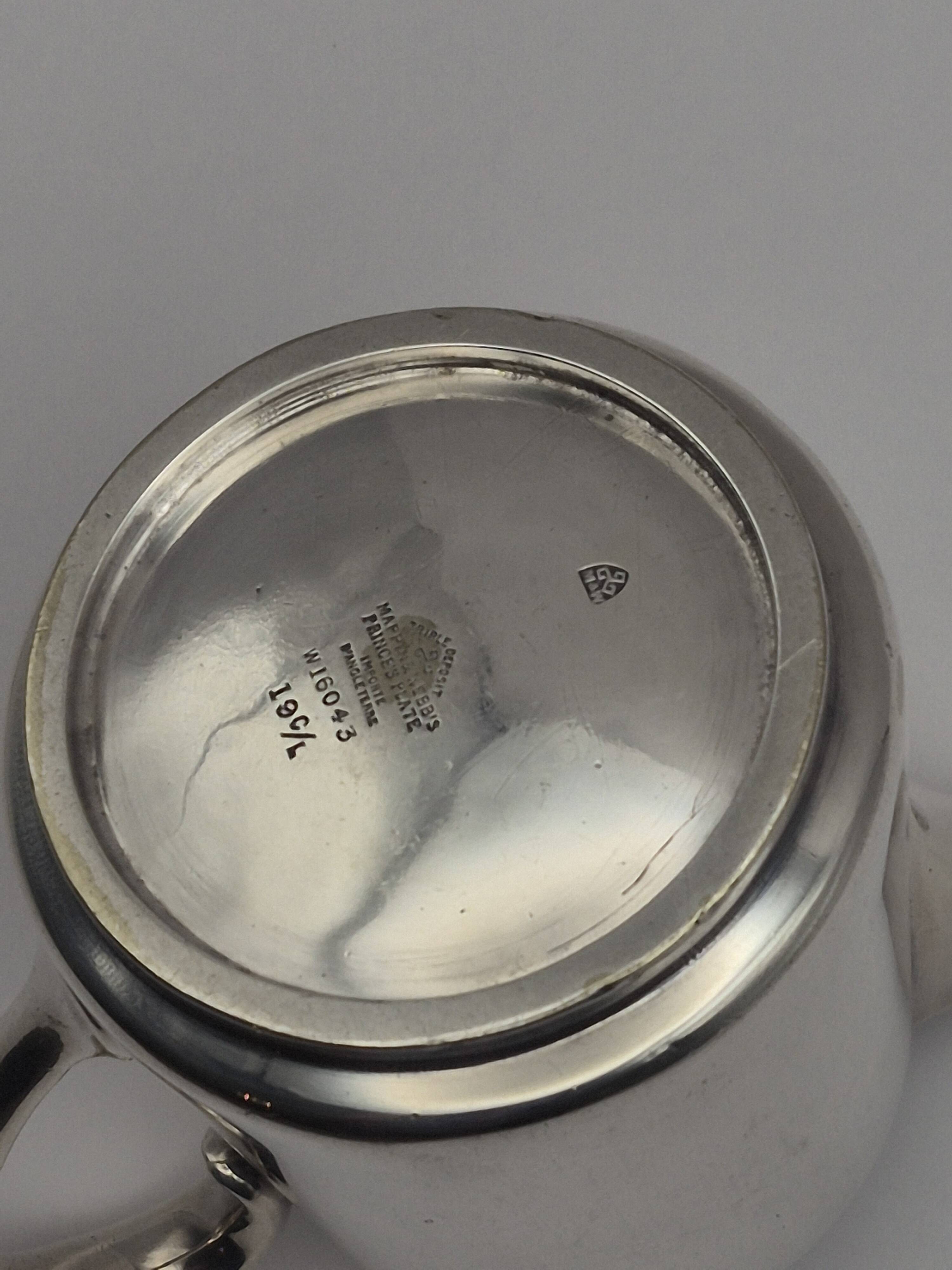 Superb vintage cream jug from the prestigious silversmithing house.