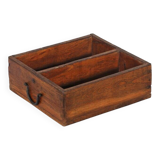 Old Teak Wood Tray Brick Mold