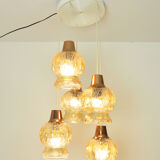 Lampe cascade, années 1970
