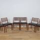 Mid Century Rosewood Dining Chairs by Erling Torvits for Sorø Stolefabrikta, Danmark,  1960s, Set of
