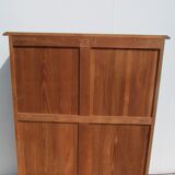 Louis Philippe library showcase in cherry