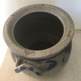 Varnished Alsace stoneware pot