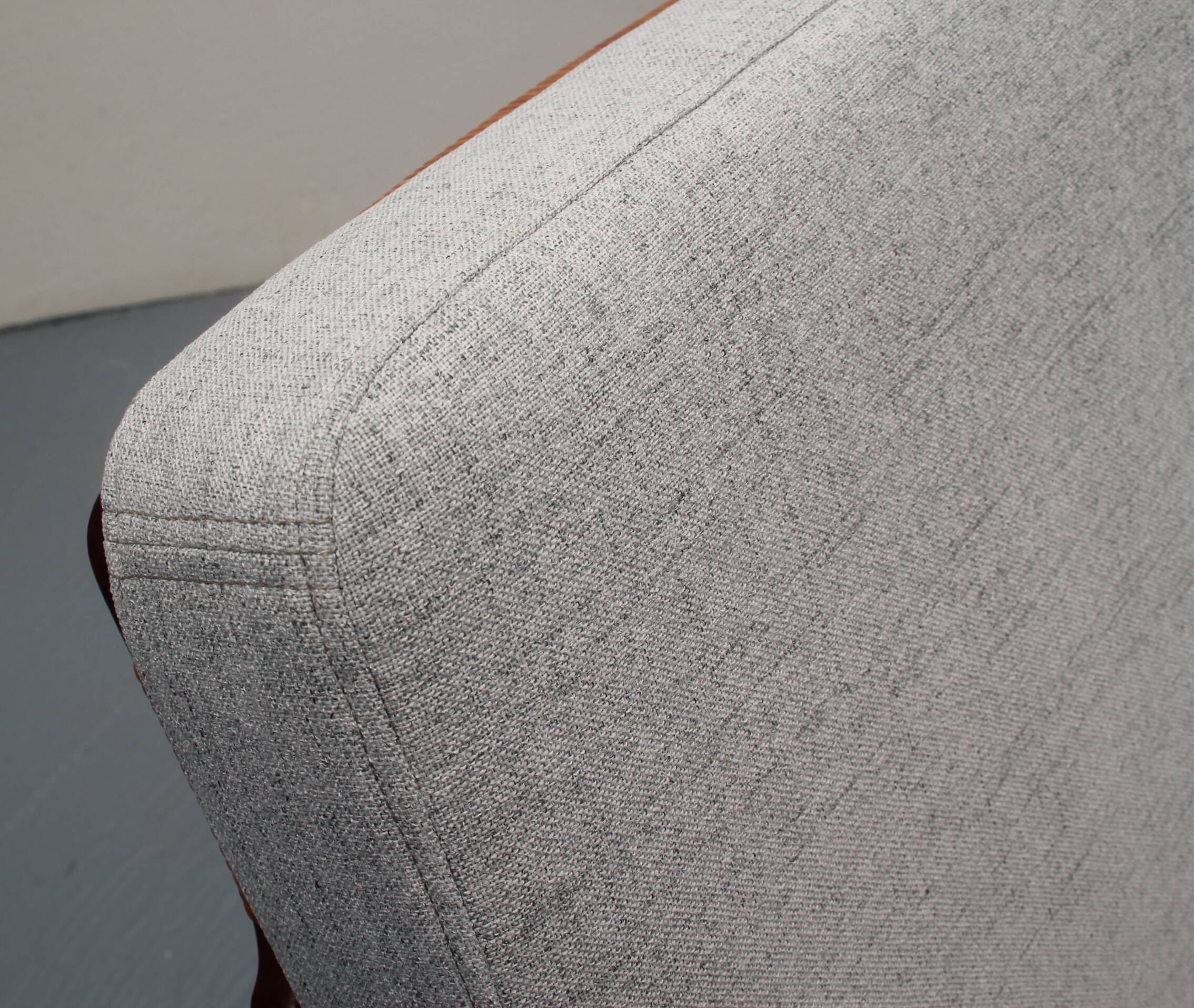 1950s sofa in teak Hartmut Lohmeyer