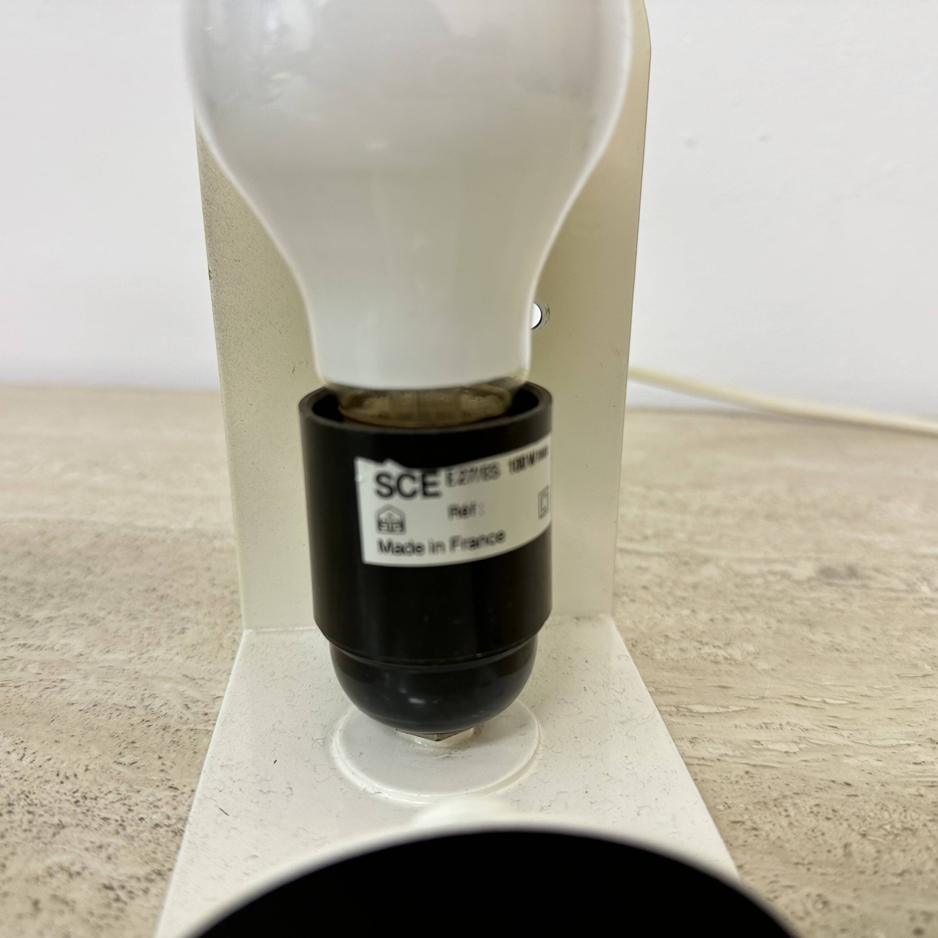 Post modern SCE France minimalist table lamp , 1980s