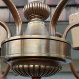 Lustre hollandais en bronze 6 branches