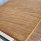 Vintage wooden and metal school desk