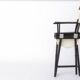 Pair of Vintage Director’s Chairs, 1970s Folding Chairs, Black Beech Wood