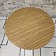Vintage round coffee table 1970