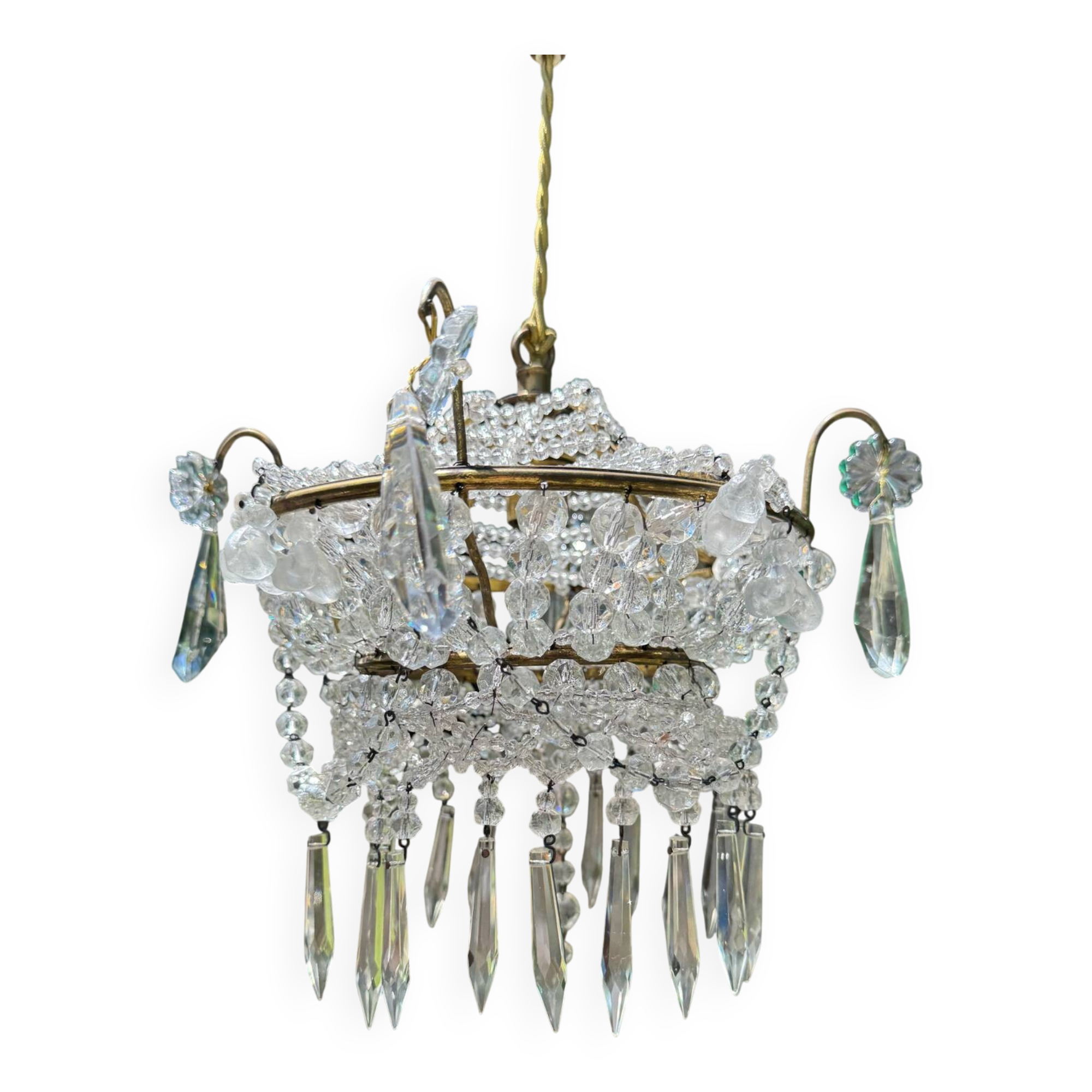 Antique chandelier from the 1930s