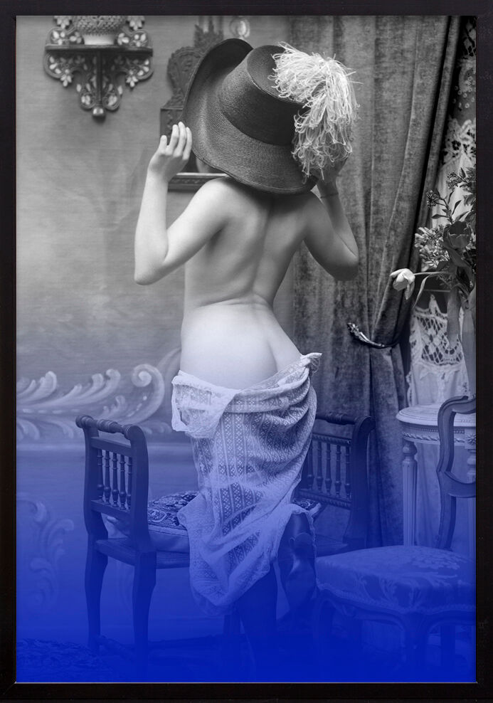 Vintage photography woman cabaret 1900 - 70 x 100 cm