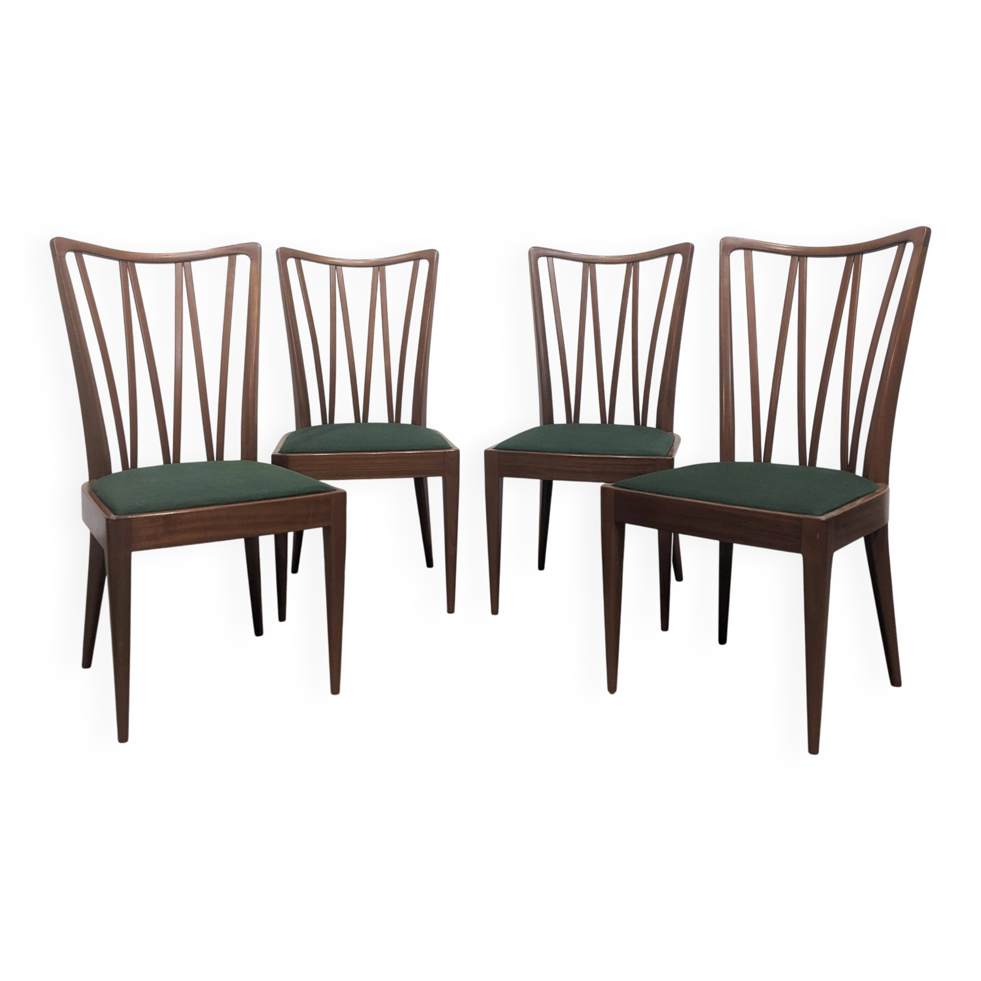 4 A. Patijn chairs for Zijlstra, 1960s
