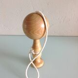 Old bilboquet in varnished wood / vintage 60s-70s
