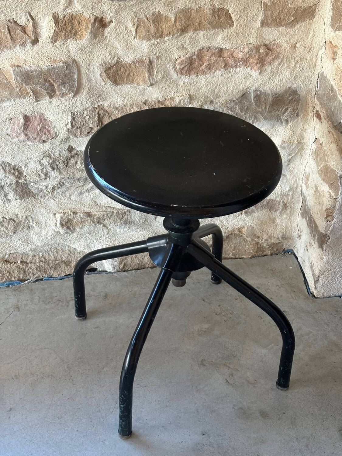 Vintage draftsman stool