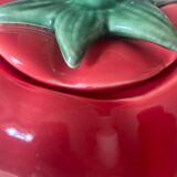 Tomato slurry salad bowl