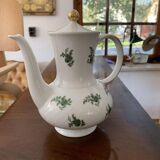 Bavaria Seltmann Weiden green and white porcelain coffee service - set of 2