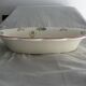 Longwy earthenware basket decorated Marseille around 1930