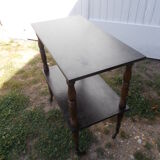Wooden rolling table