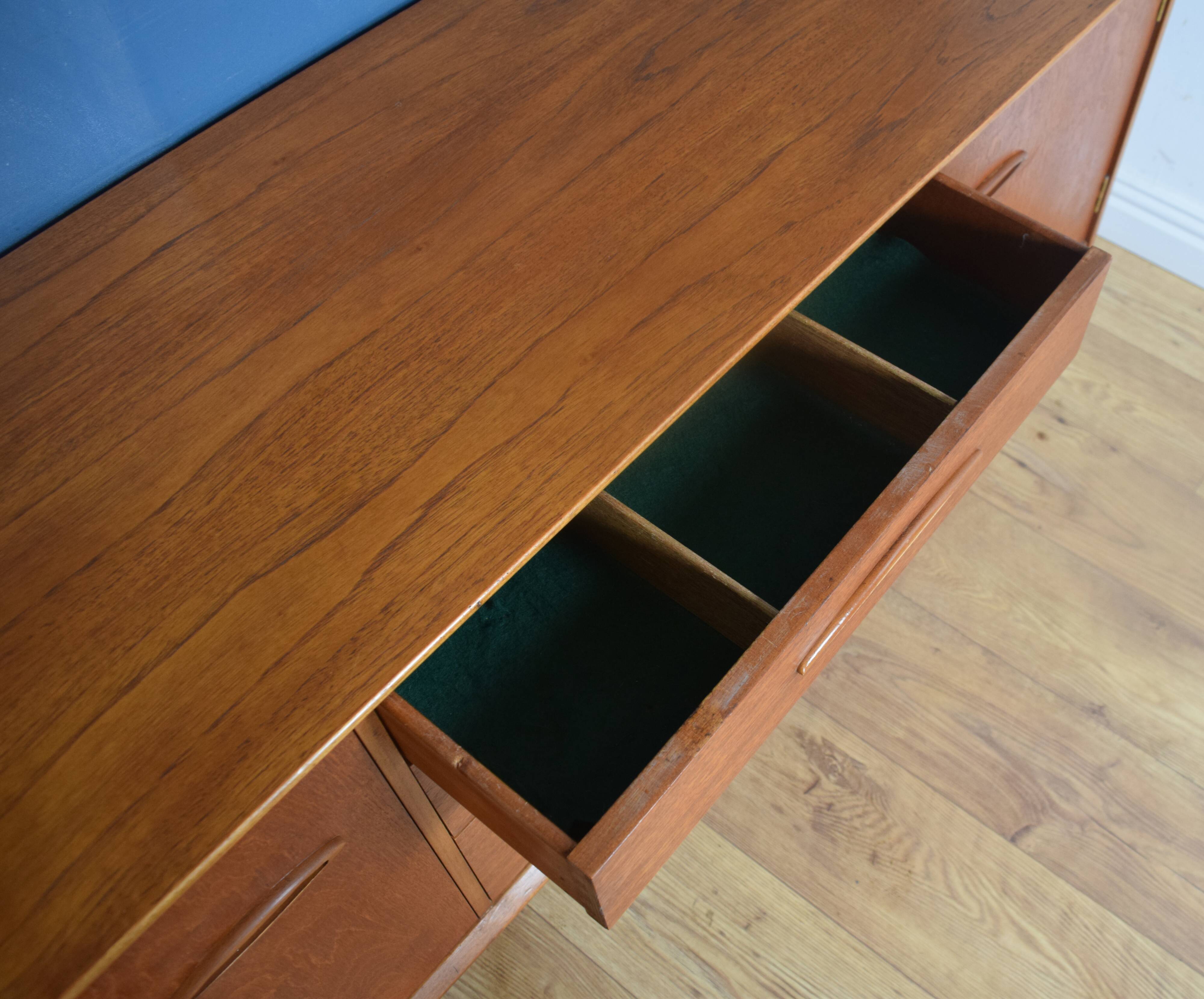 Restored Teak 1960s Jentique Short Retro Sideboard