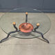 Table basse en fer forgé par DAB, années 1970 - Pays-Bas