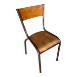 Vintage Chair in MULLCA Style Model 510 Metal + Wood #C950